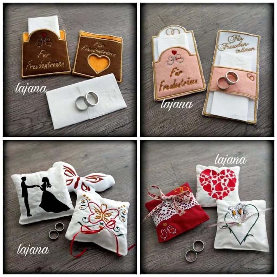ITH Stickdatei Hochzeit Liebe Set