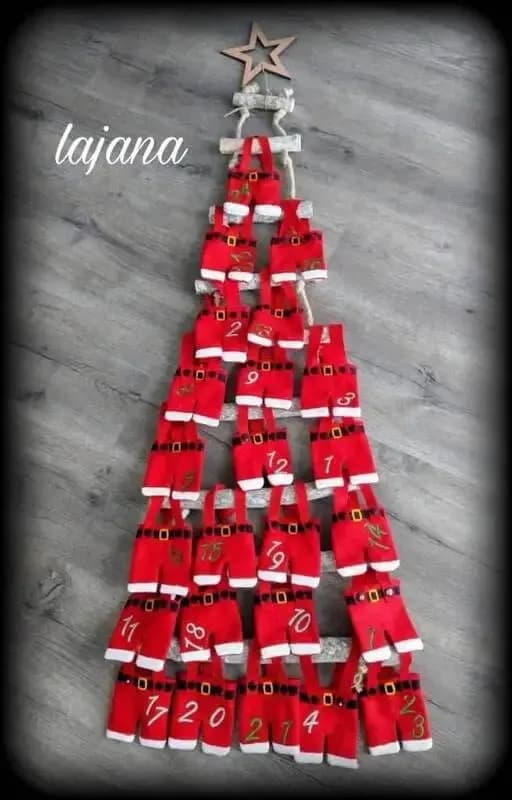 ITH Stickdatei Adventskalender Hosen