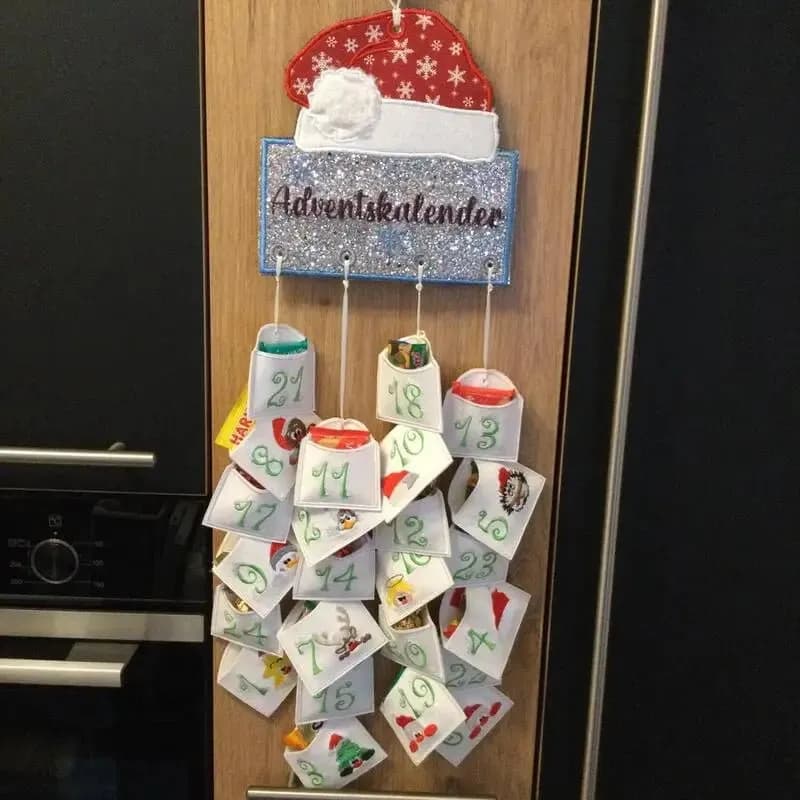 ITH Stickdatei Adventskalender
