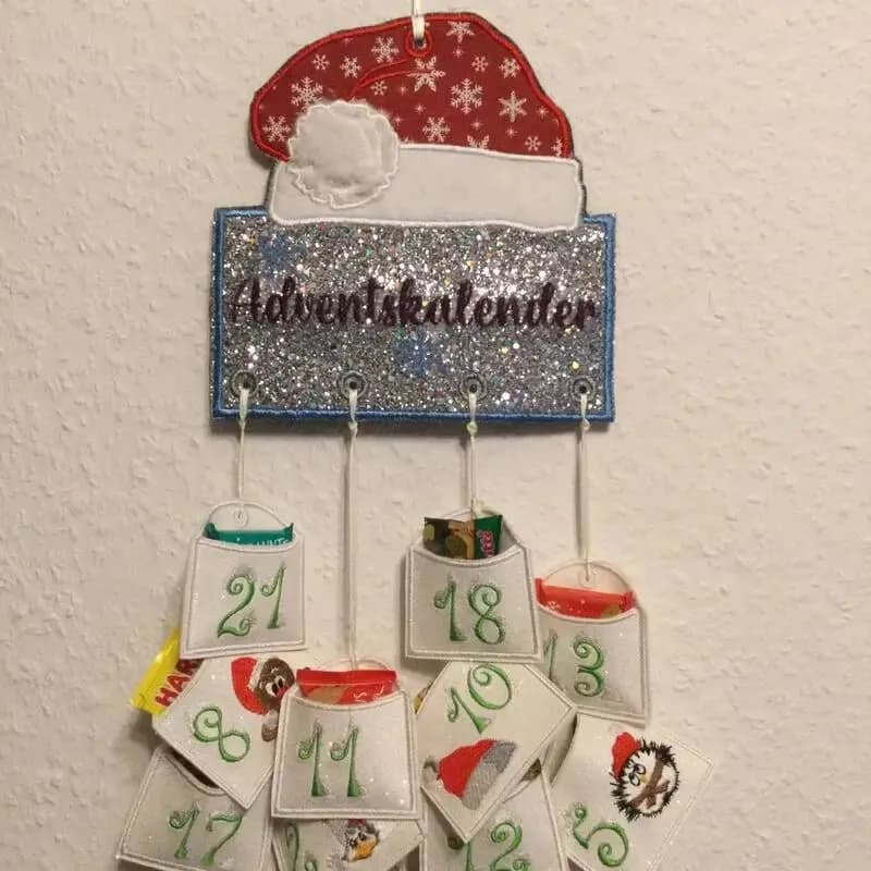 ITH Stickdatei Adventskalender