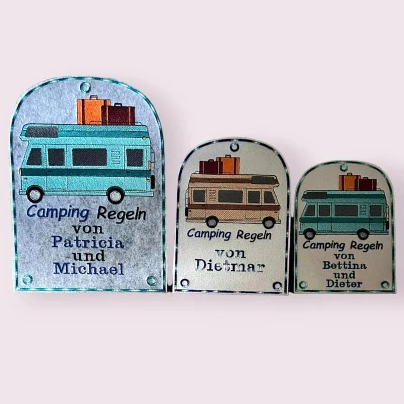 ITH Stickdatei Campingdeko Wohnmobil Ergänzung