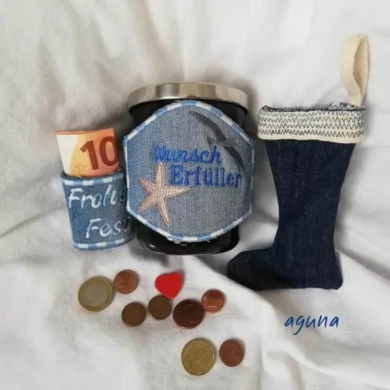 ITH Stickdatei Etiketten GlasLabel klein