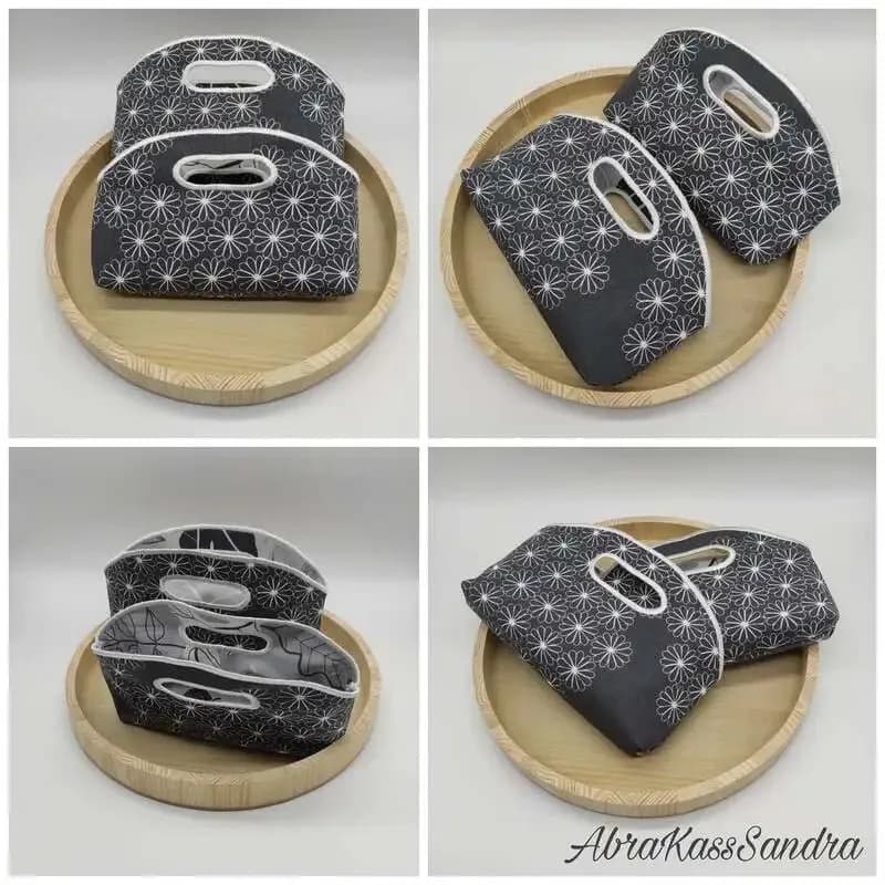 ITH Stickdatei Filztasche - Tasche gefüttert