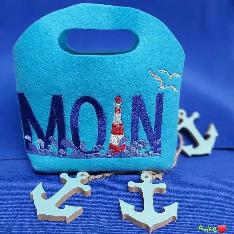 ITH Stickdatei Filztasche