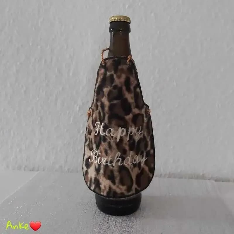 ITH Stickdatei Flaschenschürze Blanko