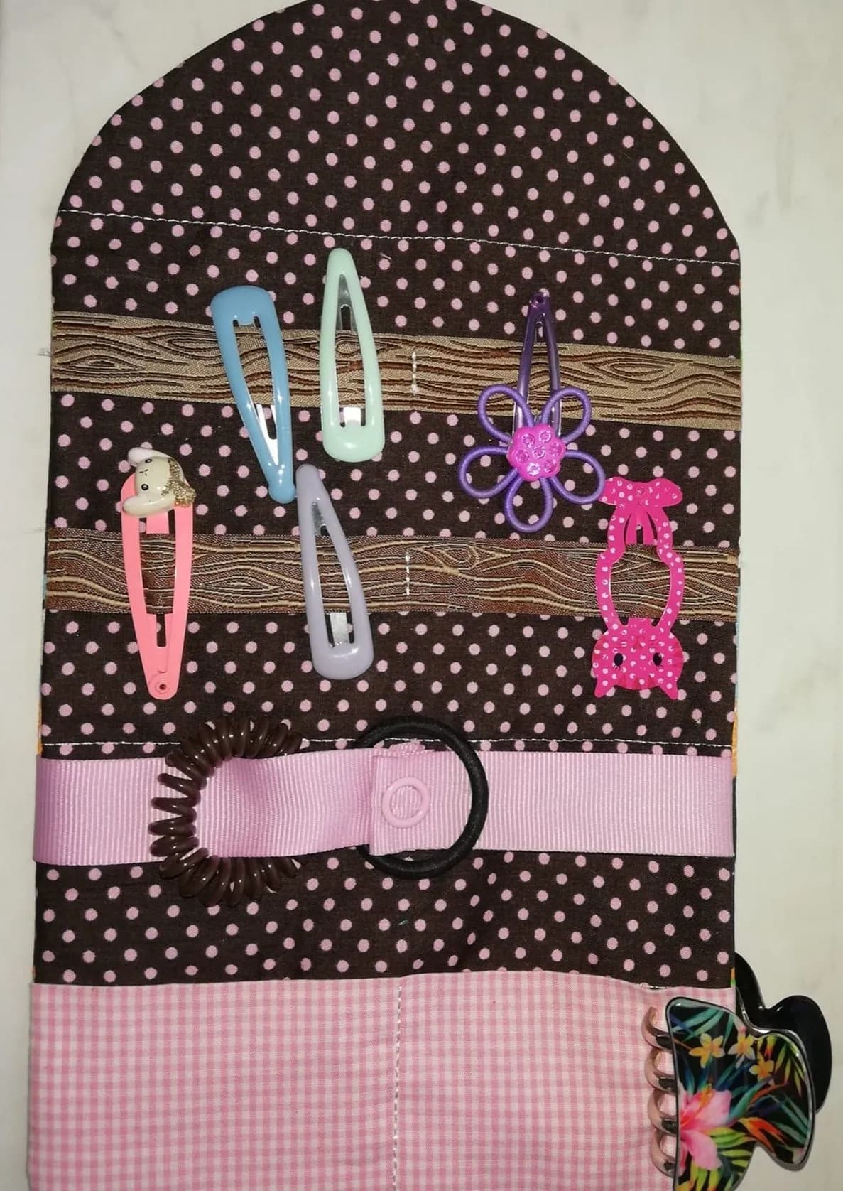 ITH Stickdatei Haarschmuck-Utensilo