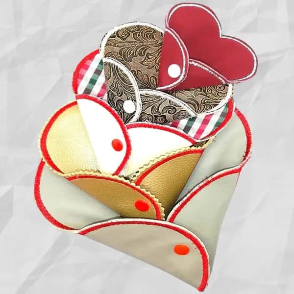 ITH Stickdatei Herz Etui