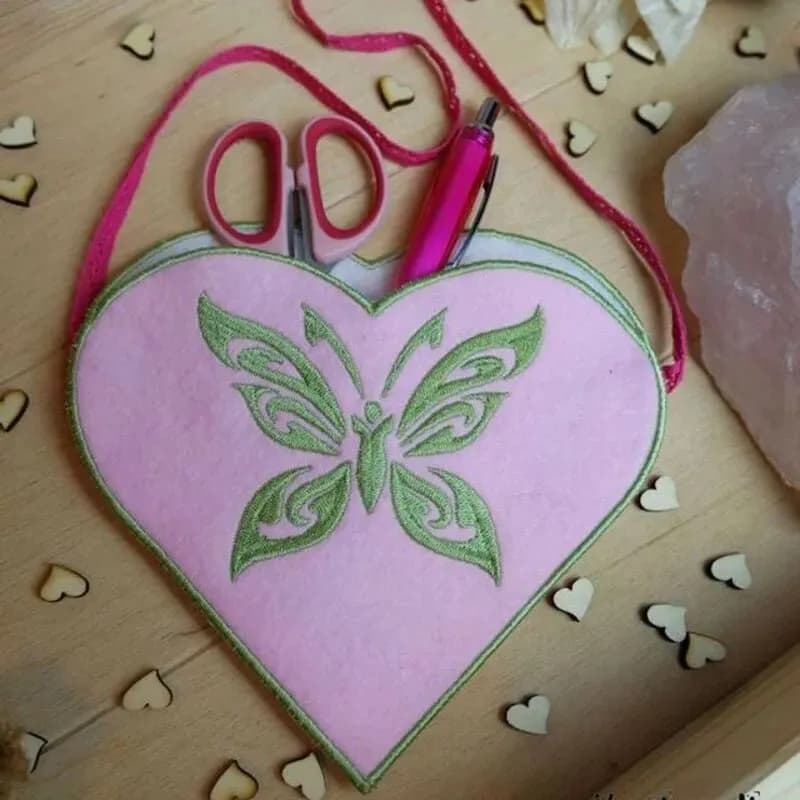 ITH Herzhüllen Stickdatei Blanko - Schokolade | stiXXie