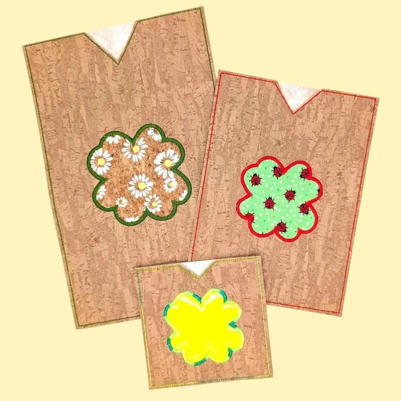 ITH Stickdatei Hüllen Neutral