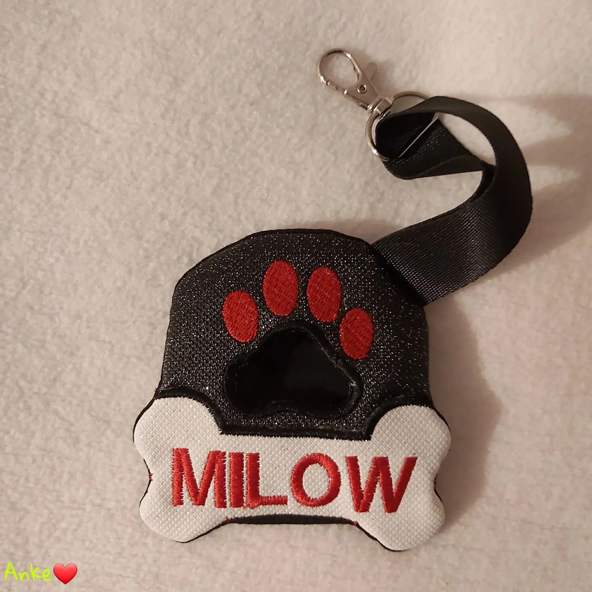 ITH Stickdatei Tasche Hundekotbeutel