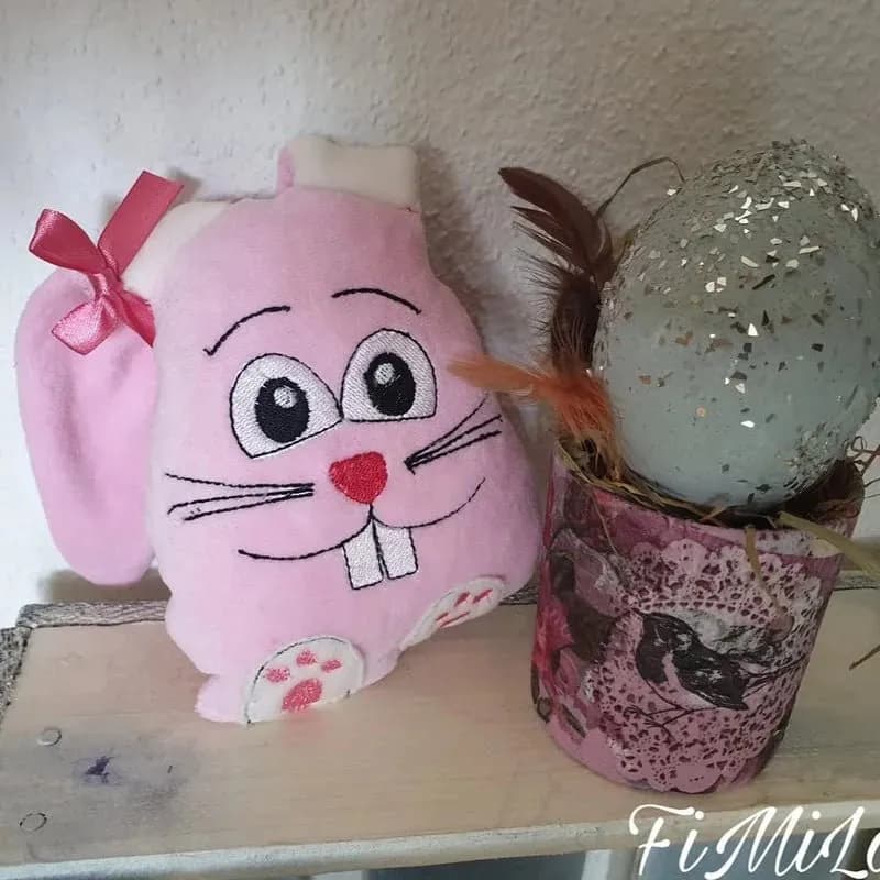 ITH Kuschelhase Mümmel Stickdatei – Kuscheltier | stiXXie