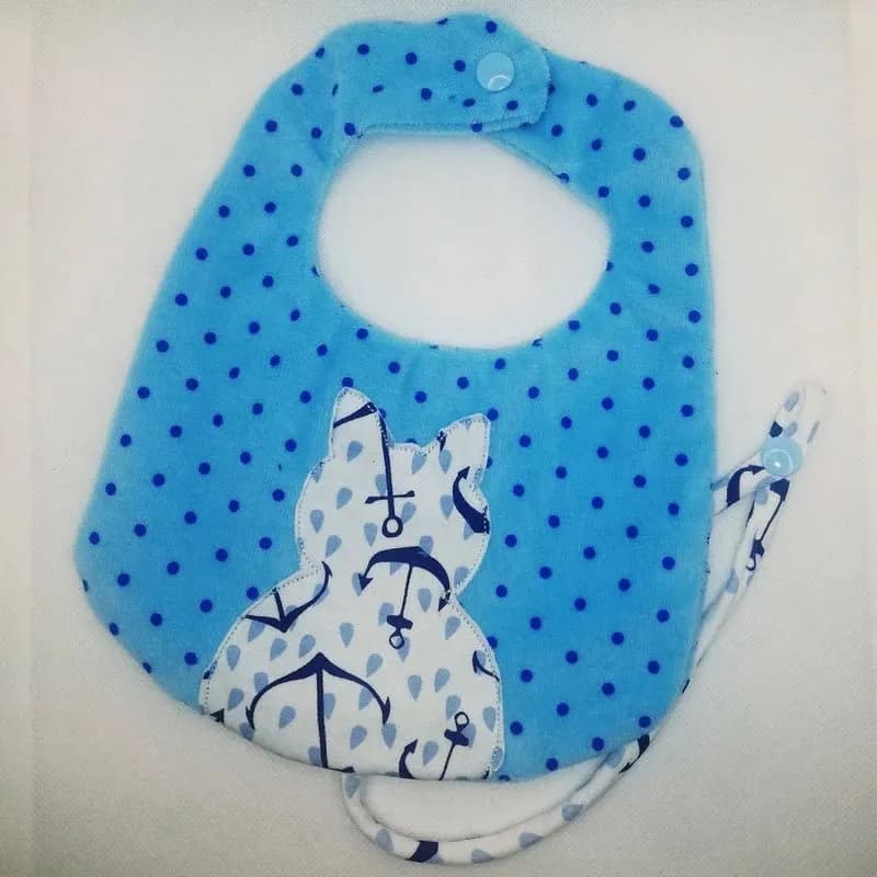 ITH Stickdatei Latz Druckknopf Katze