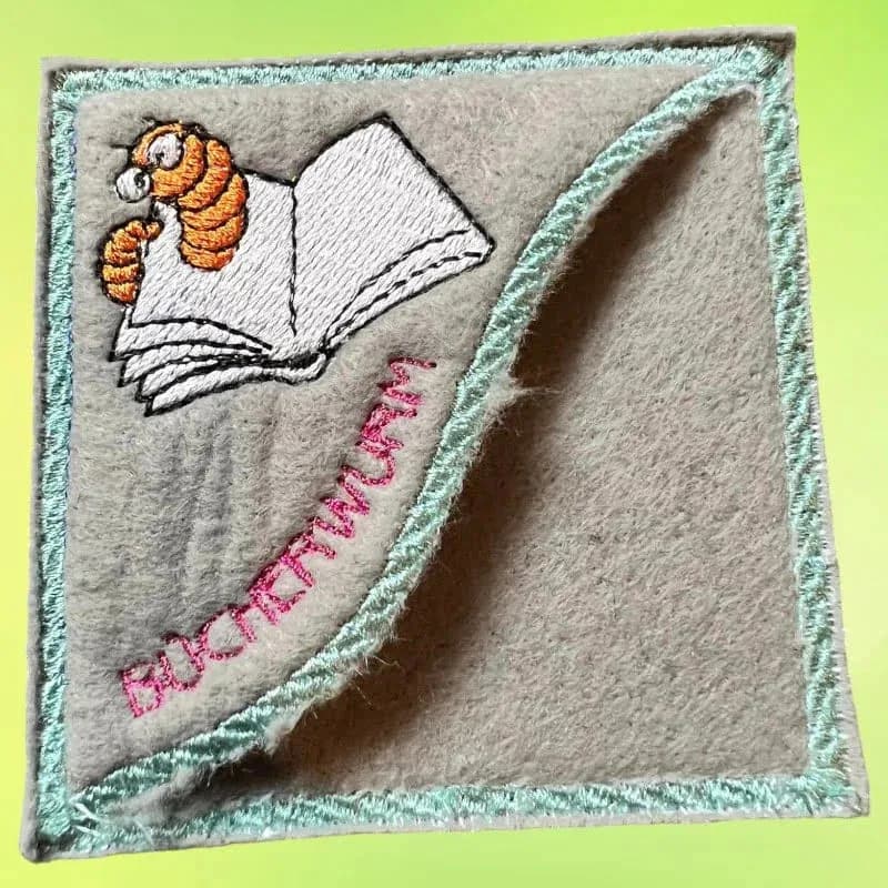 ITH Stickdatei Leseecken