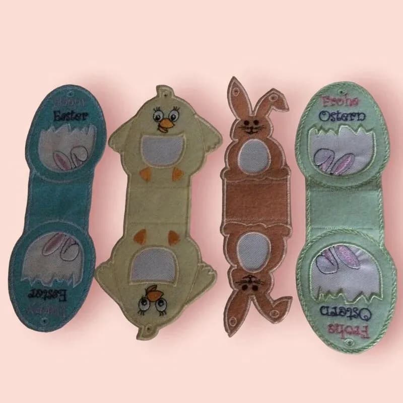 ITH Stickdatei Osterlichter