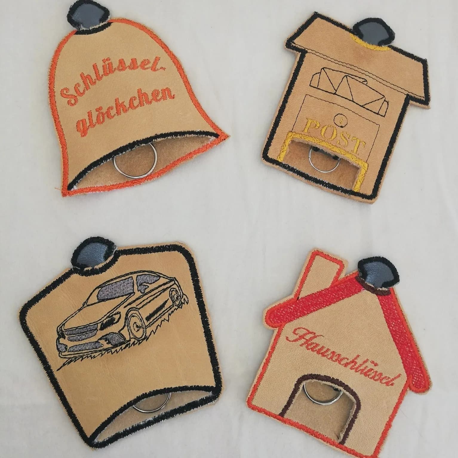 ITH Stickdatei Schlüsseltasche - Schlüsseletui