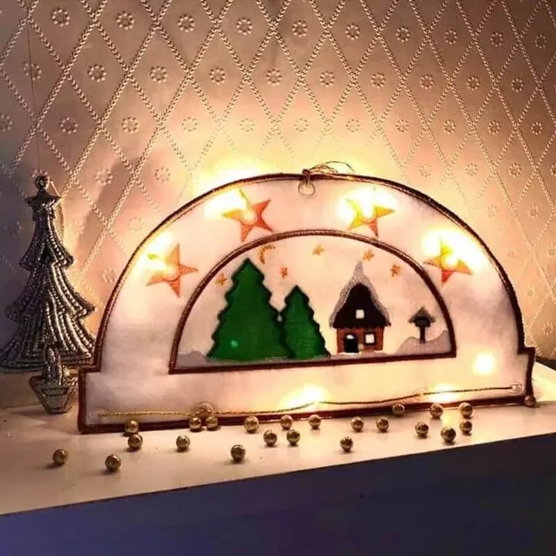 ITH Stickdatei Schwibbogen Advent