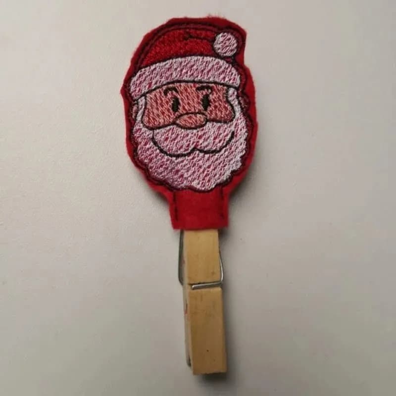 ITH Stickdatei Stiftaufsatz Nikolaus