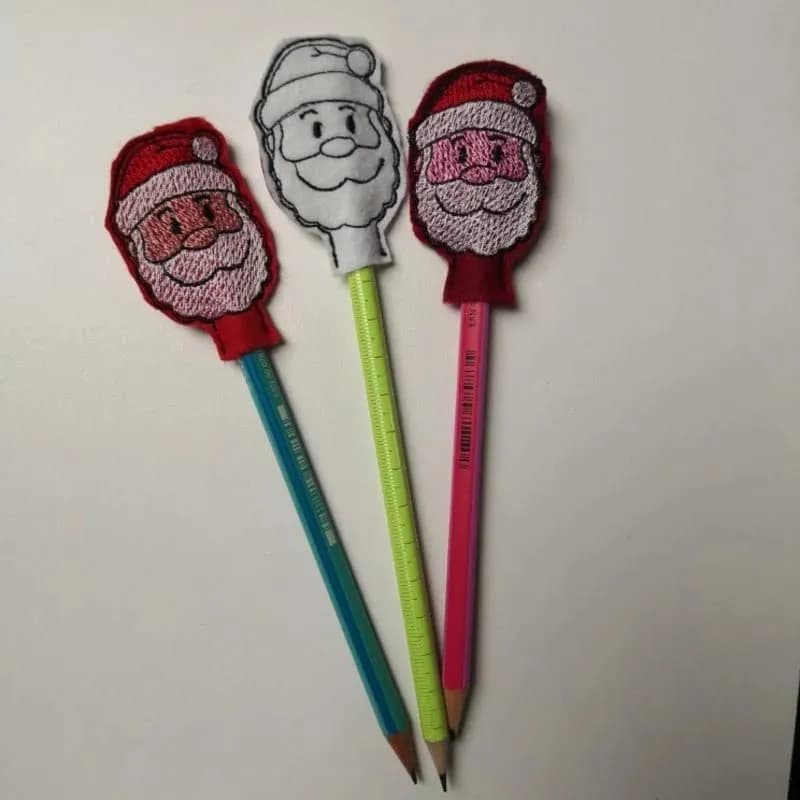 ITH Stickdatei Stiftaufsatz Nikolaus