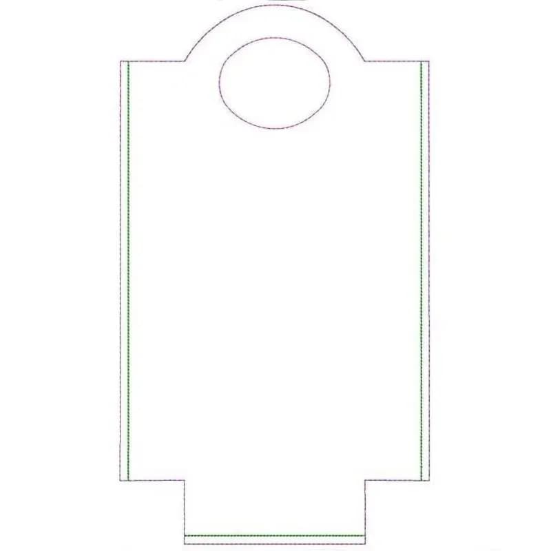 ITH Stickdatei Tasche Filz Flaschentaschen