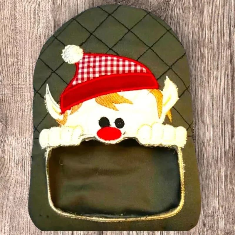 ITH Stickdatei Topfhandschuh Weihnachtsmotive