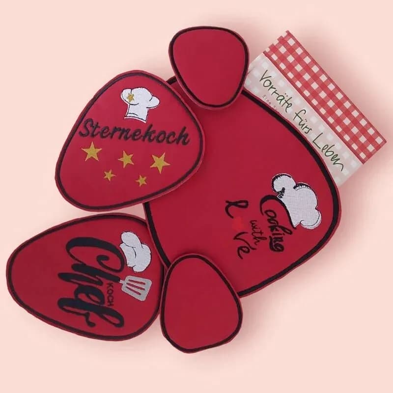 ITH Stickdatei Untersetzer Abrasa Blanko