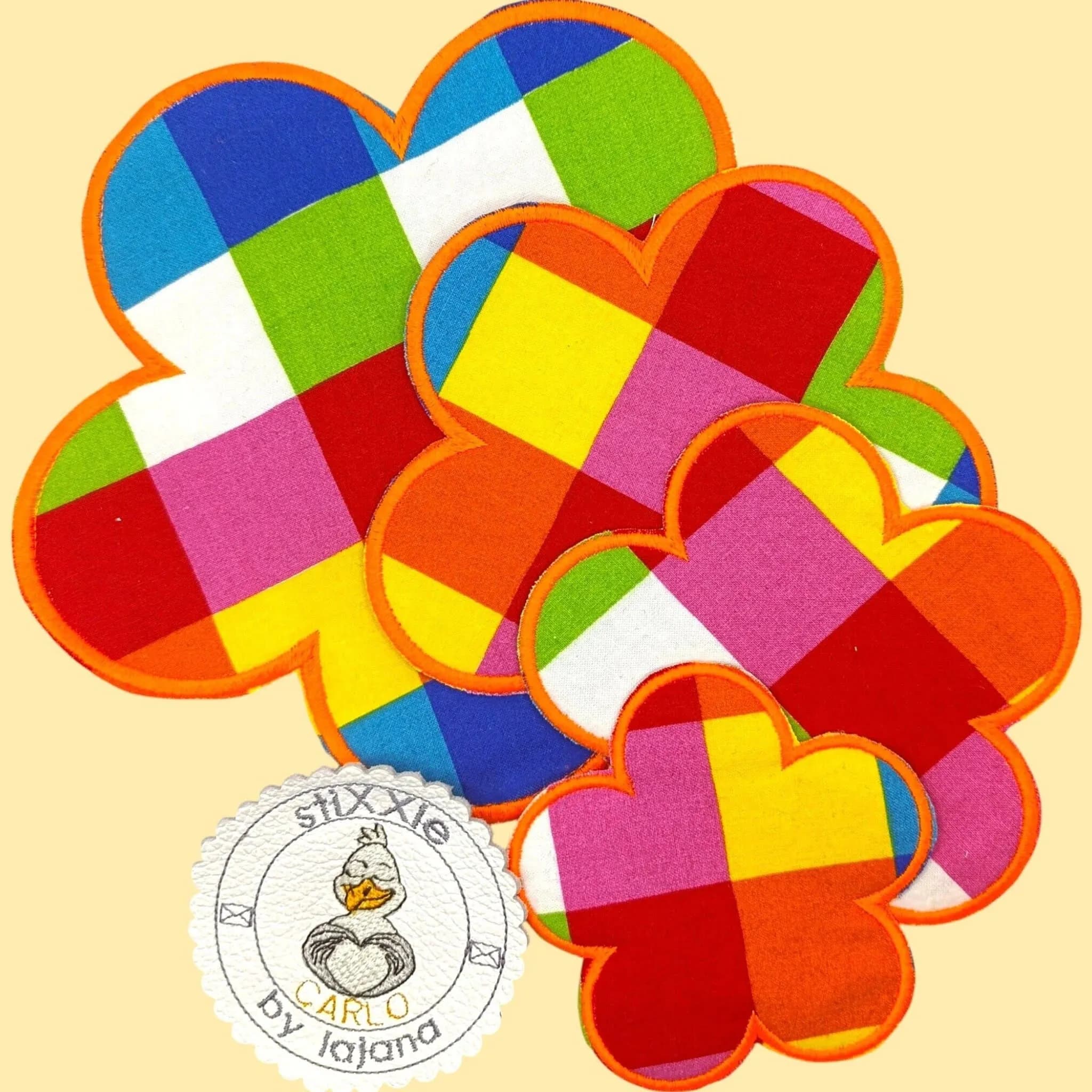 ITH Stickdatei Untersetzer besondere Formen