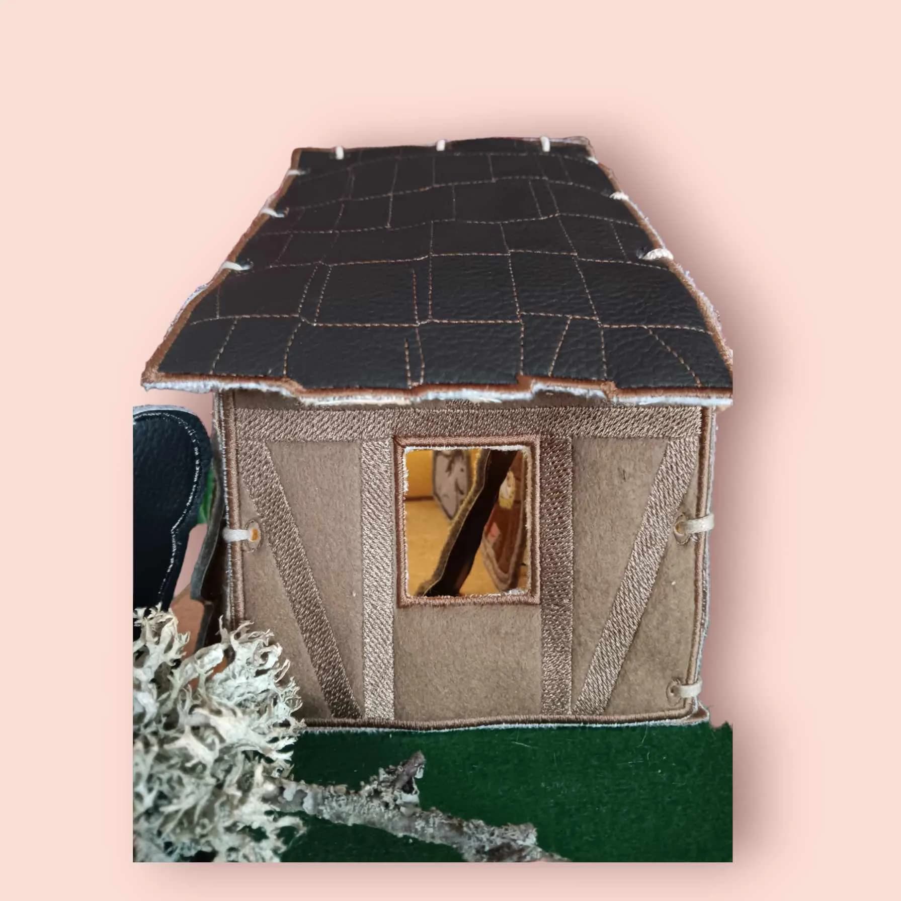 ITH Stickdatei Weihnachtskrippe mit Paar