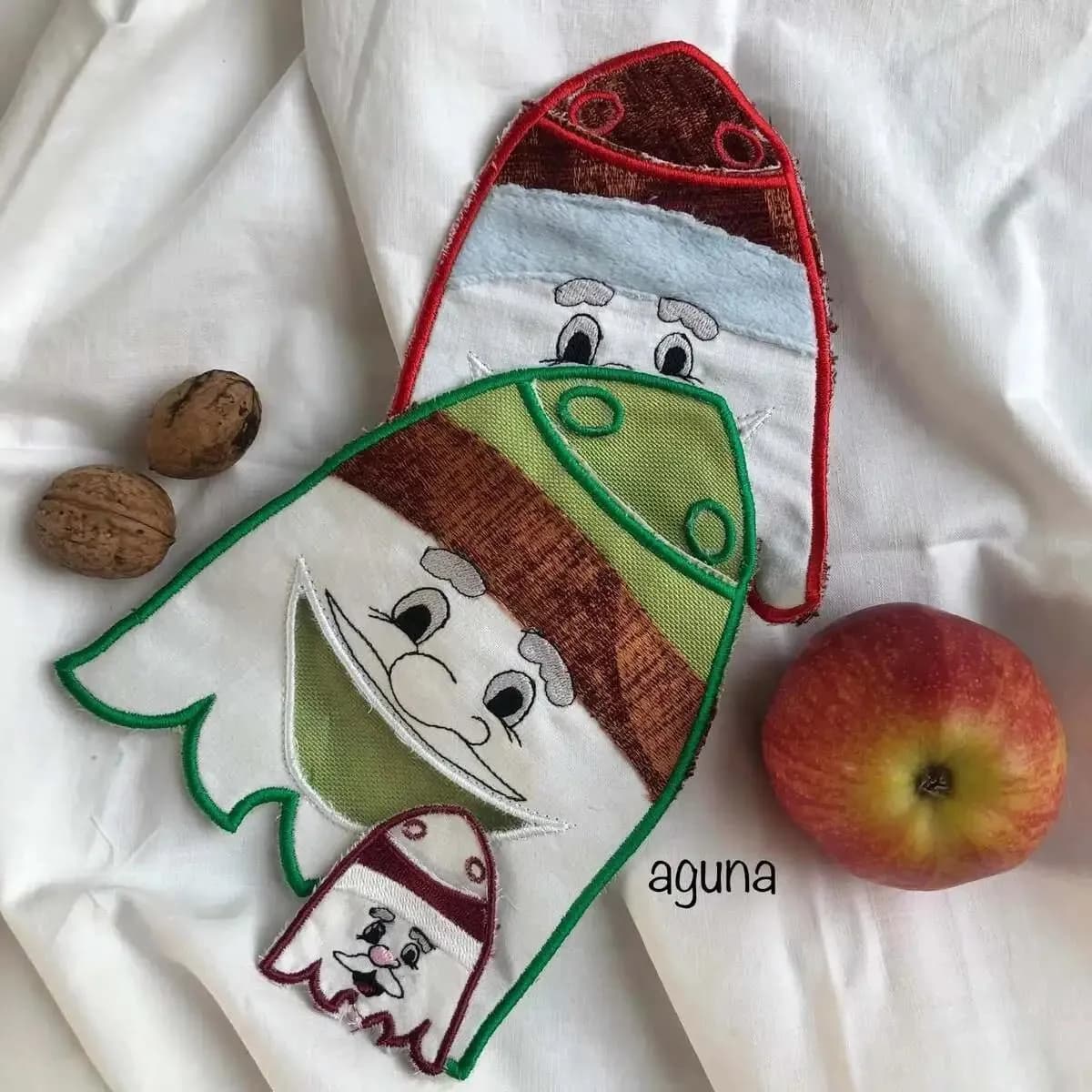 ITH Stickdatei Weihnachtstaschen