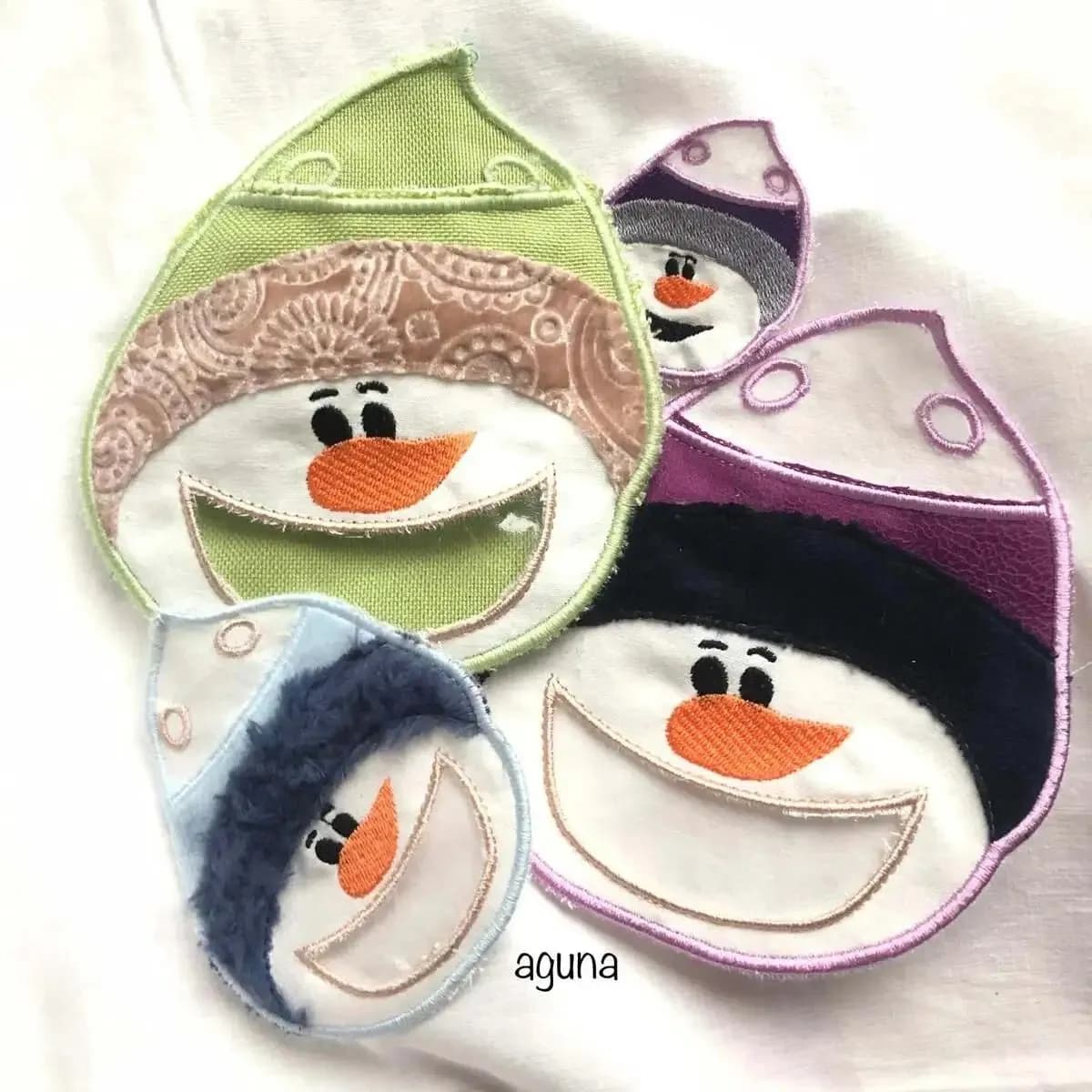 ITH Stickdatei Weihnachtstaschen