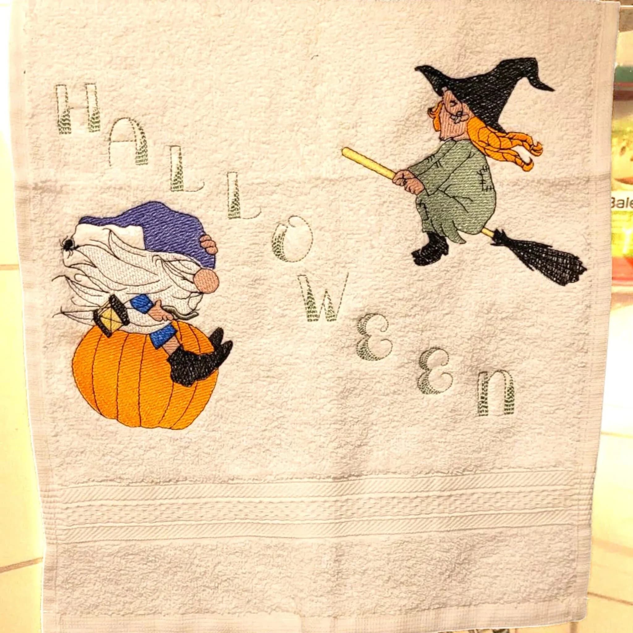 ITH Stickdatei Halloween Wichtel