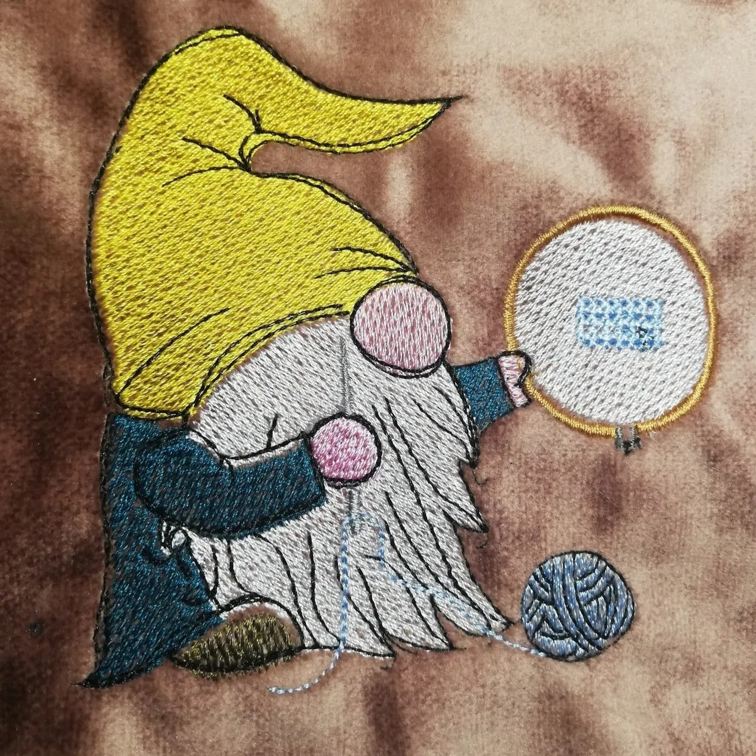 ITH Stickdatei Wichtel Handarbeit