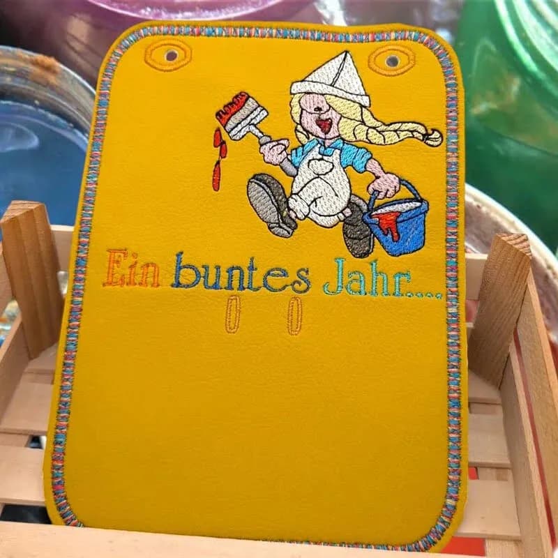 ITH Stickdatei Wichteline Maler