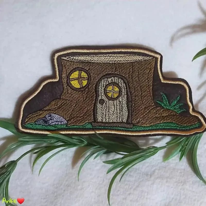 ITH Stickdatei Wichteltüren Herbst