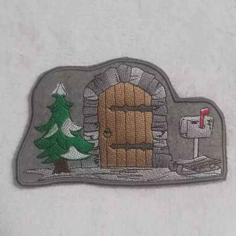 ITH Stickdatei Wichteltüren Weihnacht Winter