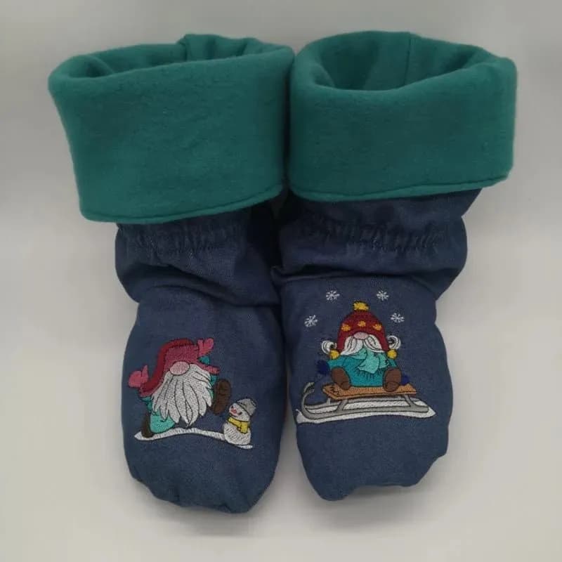 ITH Stickdatei Winter Wichtel