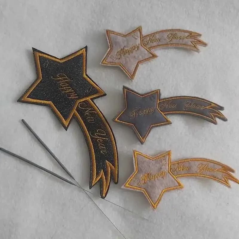 ITH Stickdatei Wunderkerzenhalter