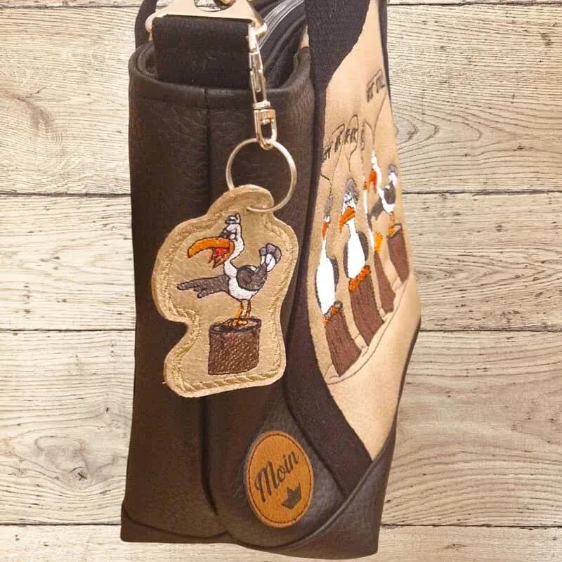 ITH Stickdatei Anhänger Möwe Carlo and friends