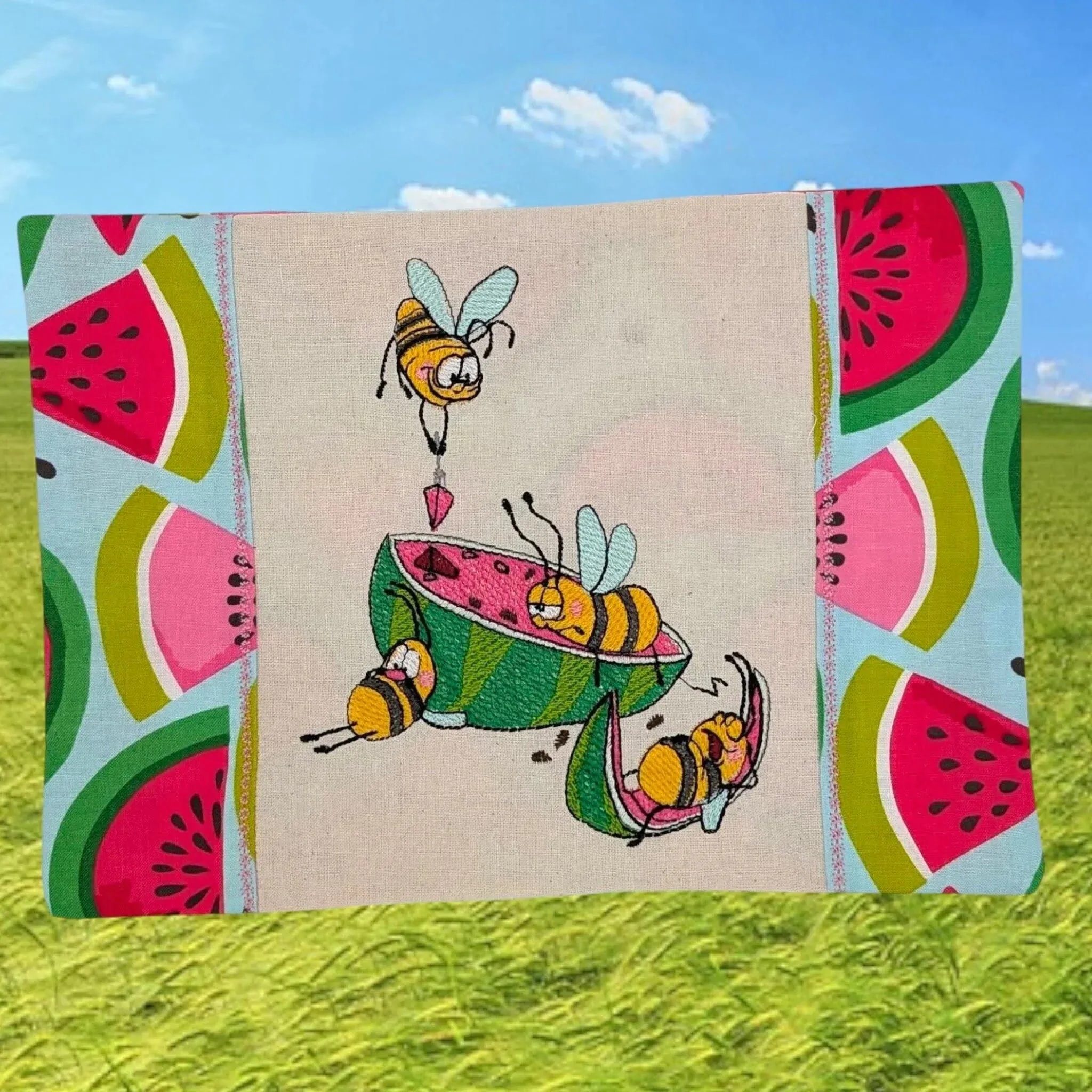 Stickdatei Bienen Meloni