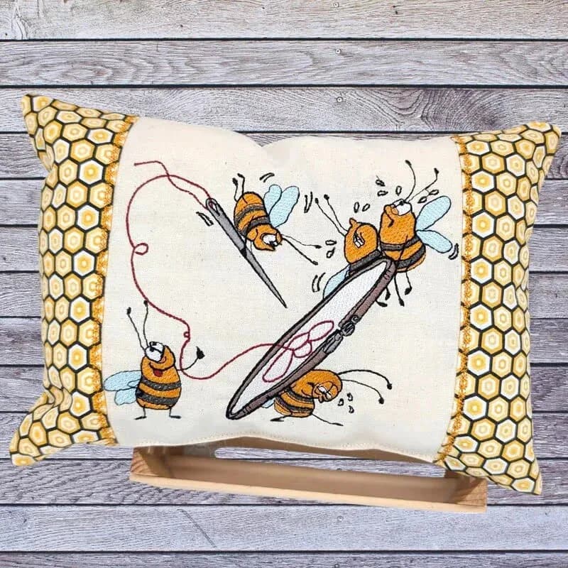Stickdatei Bienen sticken