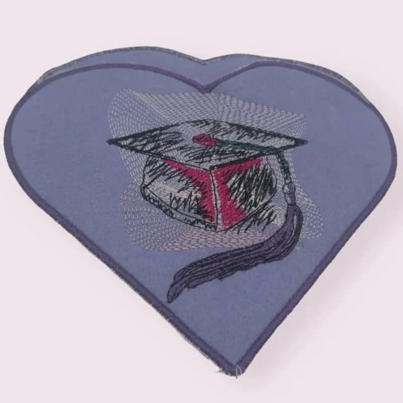 Stickdatei Doktorhut