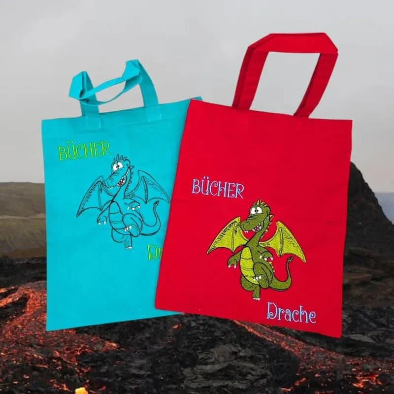 Stickdatei Drache Ede