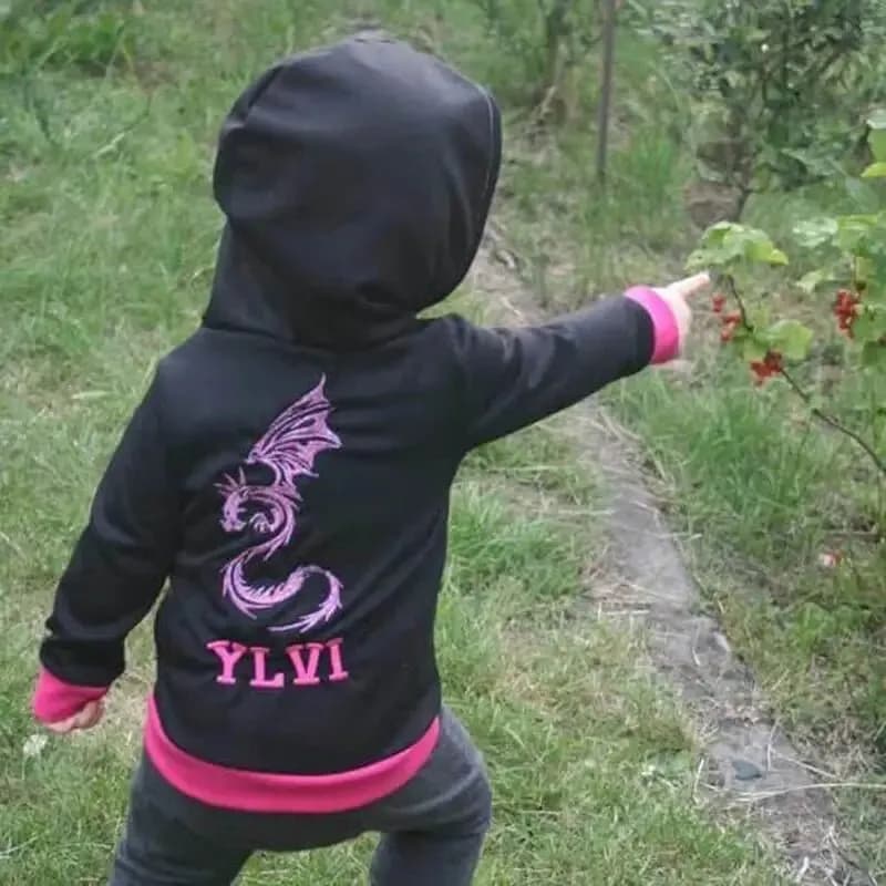 Drachen Stickdatei Sharok Tribal - stiXXie