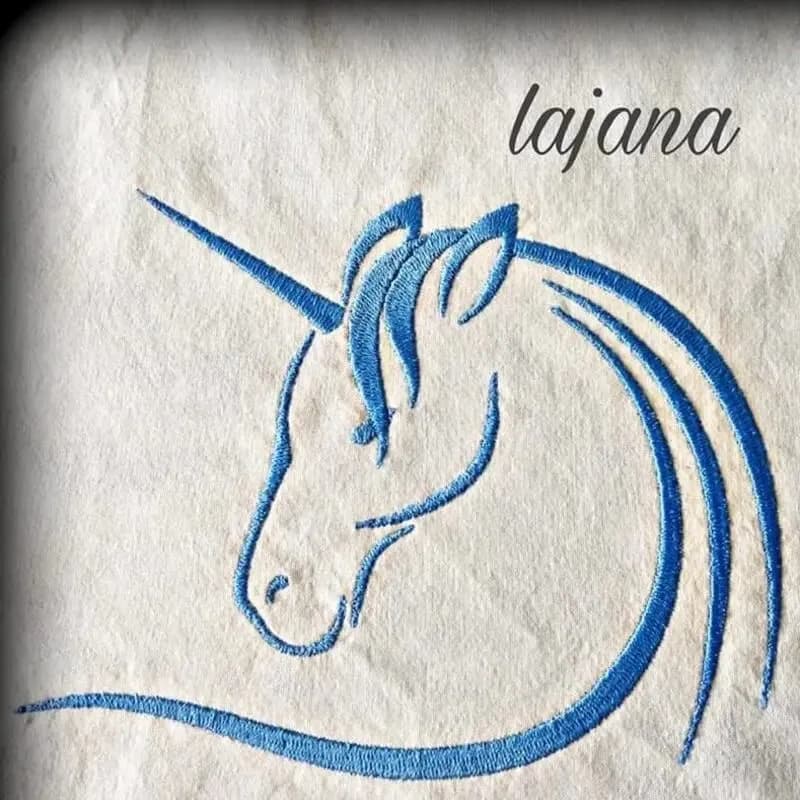 Stickdatei Einhorn - Edles Fantasy-Motiv