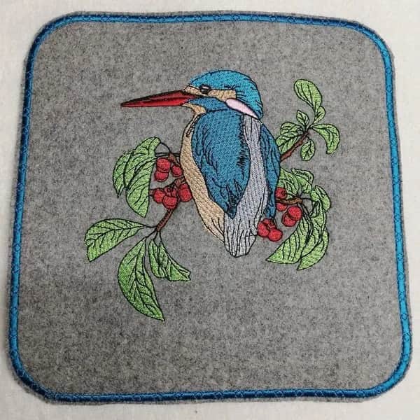 Stickdatei Eisvogel