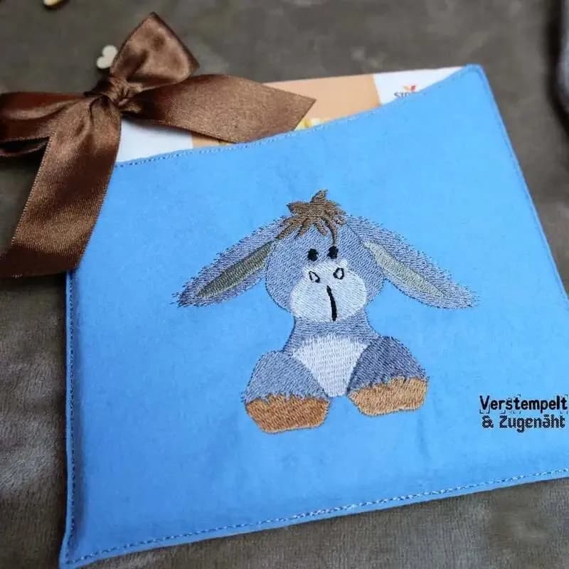 Stickdatei Esel Lucky