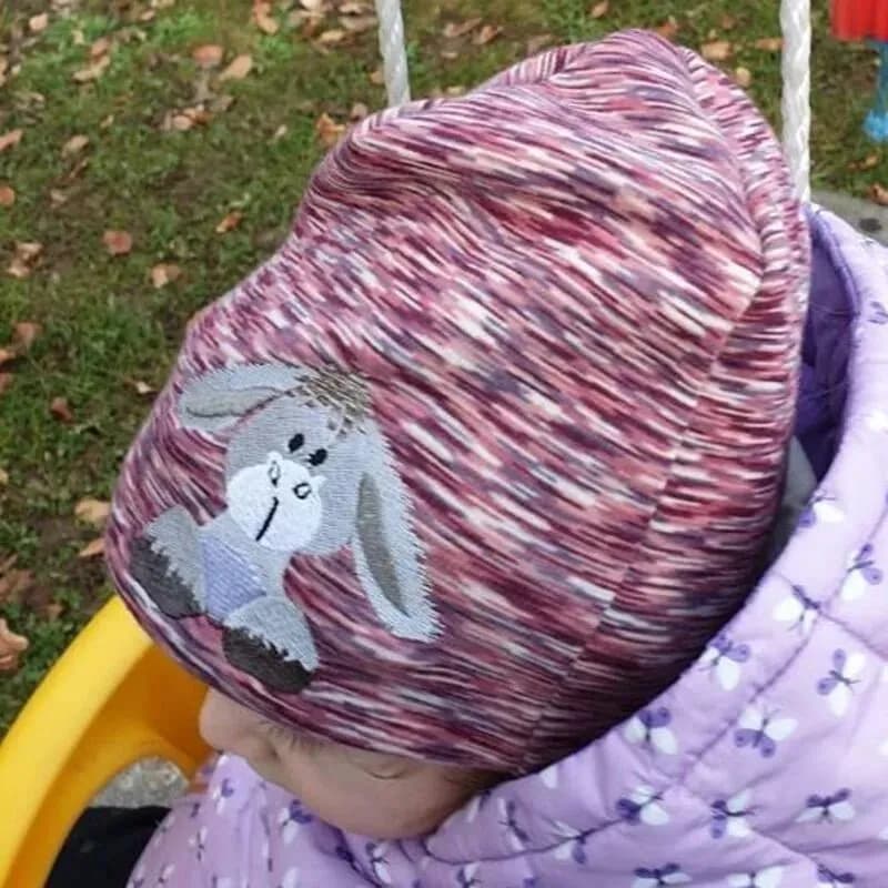 Stickdatei Esel Lucky