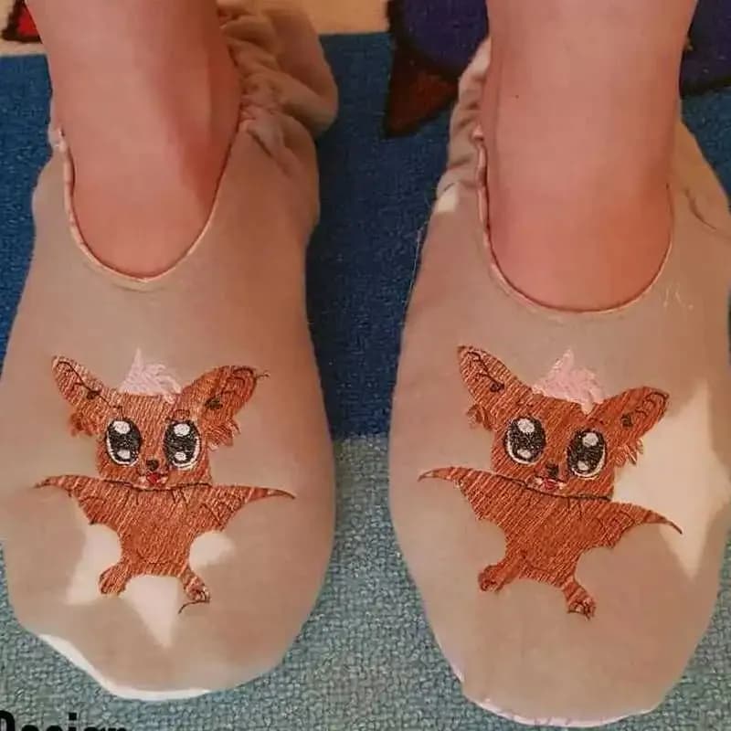 Stickdatei Fledermaus Fledi