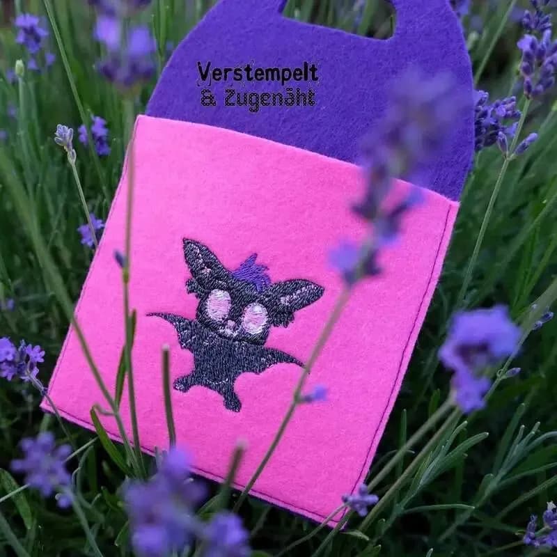 Stickdatei Fledermaus Fledi