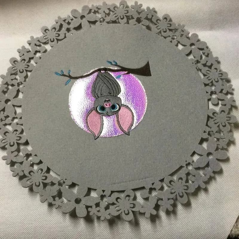 Stickdatei Fledermaus
