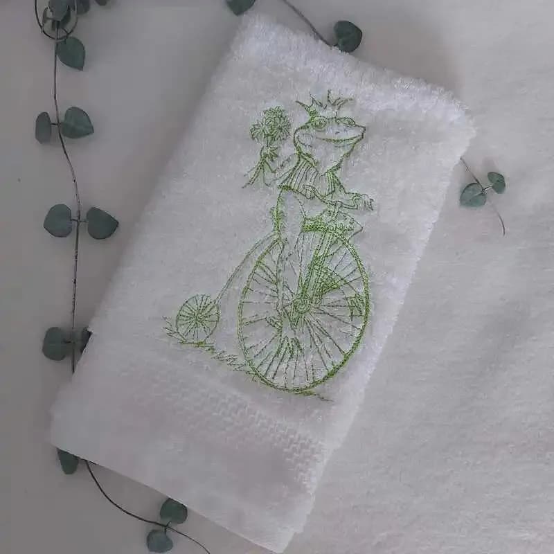 Stickdatei Froschkönig